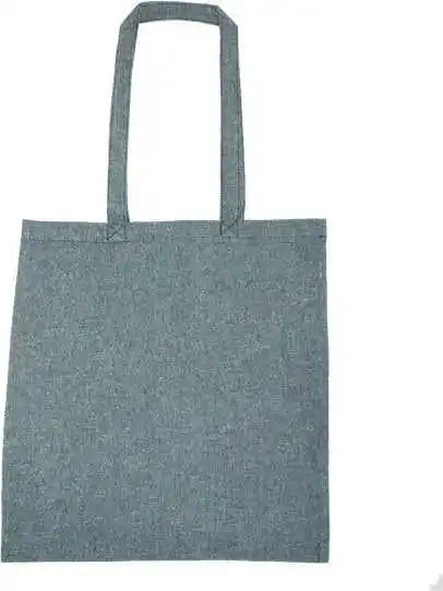 Liberty Bags 8505r Lightweight Recycled Canvas Tote Bag with Extended Handle - Heather Sage - Green / one Size Fits Most