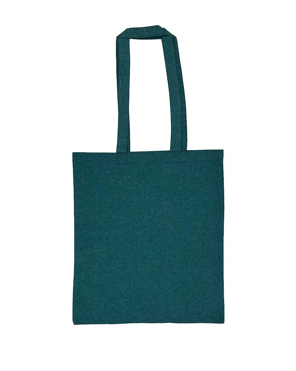 Liberty Bags 8505r Lightweight Recycled Canvas Tote Bag with Extended Handle - Heather Emerald Green - one Size Fits