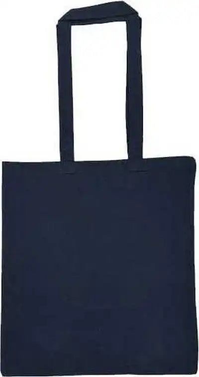Liberty Bags 8505r Lightweight Recycled Canvas Tote Bag with Extended Handle - Midnight Blue - one Size Fits Most