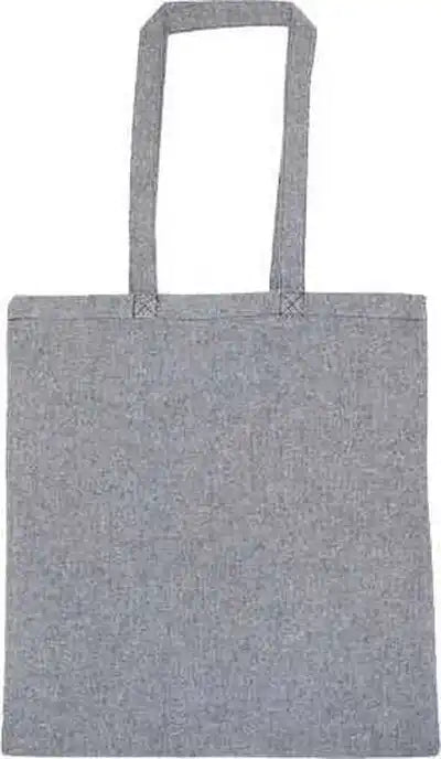 Liberty Bags 8505r Lightweight Recycled Canvas Tote Bag with Extended Handle - Heather Gray - one Size Fits Most