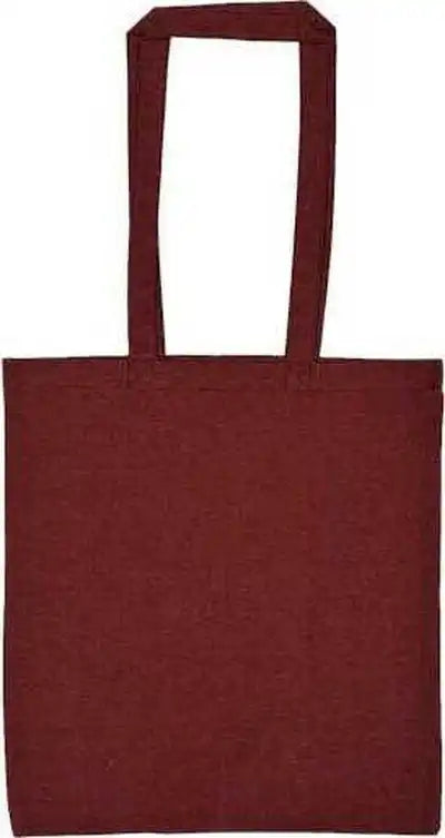 Liberty Bags 8505r Lightweight Recycled Canvas Tote Bag with Extended Handle - Heather Red - one Size Fits Most