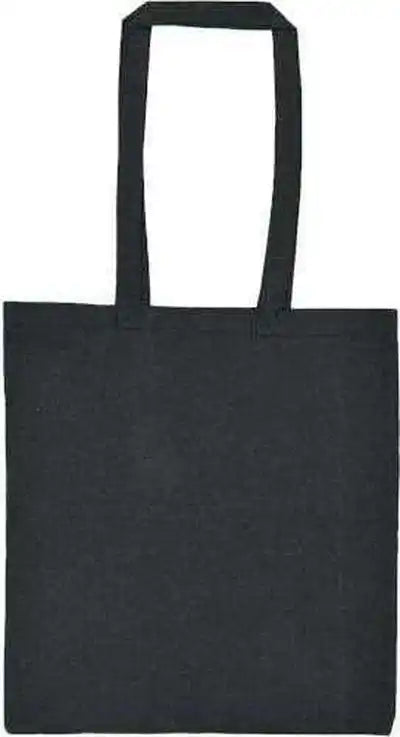 Liberty Bags 8505r Lightweight Recycled Canvas Tote Bag with Extended Handle - Charcoal - Dark Gray / one Size Fits Most