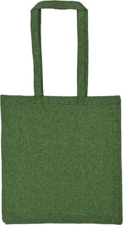 Liberty Bags 8505r Lightweight Recycled Canvas Tote Bag with Extended Handle - Heather Green - one Size Fits Most
