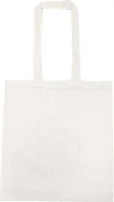 Liberty Bags 8505r Lightweight Recycled Canvas Tote Bag with Extended Handle - White - one Size Fits Most