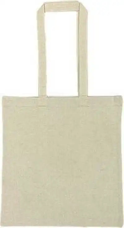 Liberty Bags 8505r Lightweight Recycled Canvas Tote Bag with Extended Handle - Natural - Ivory / one Size Fits Most