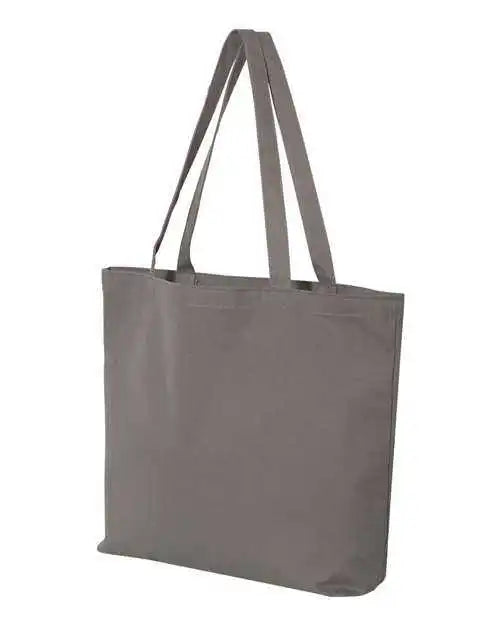 Liberty Bags 8507 Pigment-dyed Premium Canvas Tote - Grey - Gray / one Size Fits Most