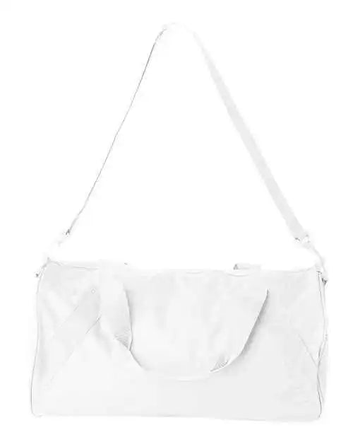 Liberty Bags 8805 Recycled 18 Small Duffel Bag - White - one Size Fits Most