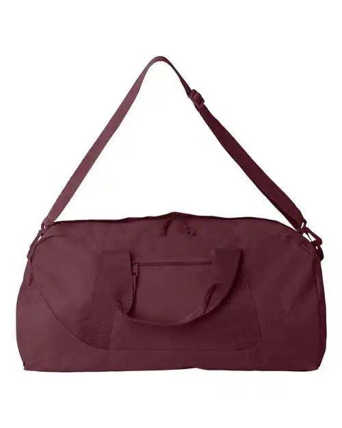 Liberty Bags 8806 Recycled 23 1 2’’ Large Duffel Bag - Maroon - one Size Fits Most