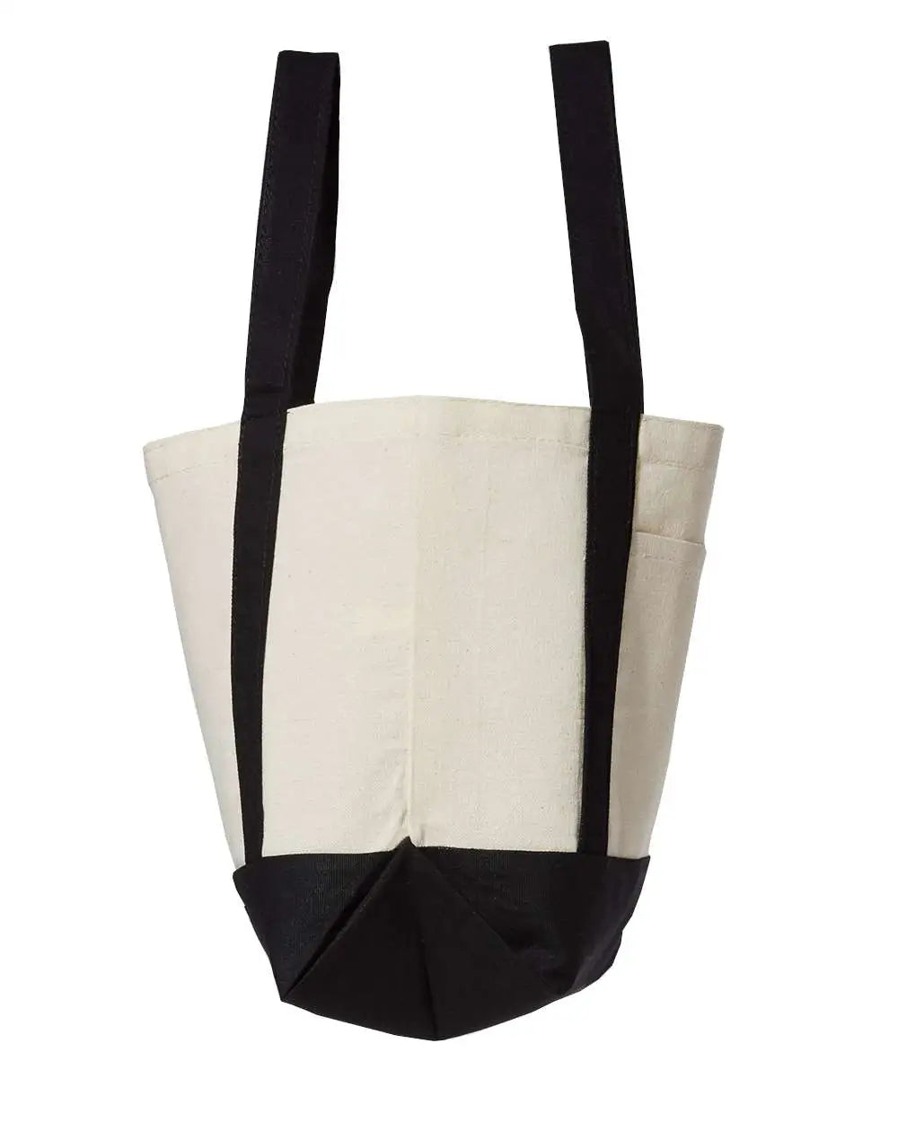 Liberty Bags 8867lb Seaside Boater Tote - 8867 - Natural Black - one Size Fits Most