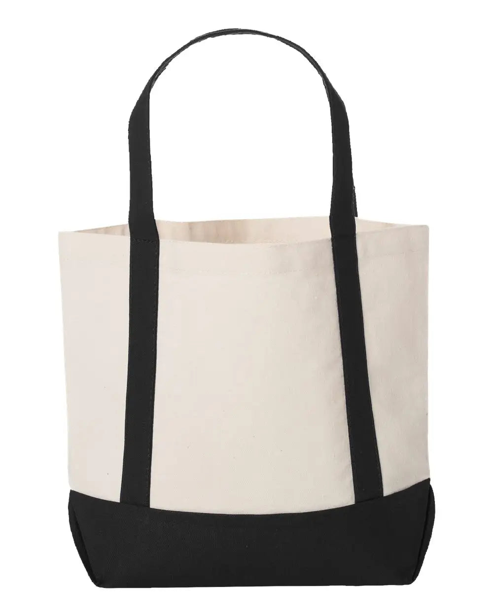 Liberty Bags 8867lb Seaside Boater Tote - 8867 - Natural Black