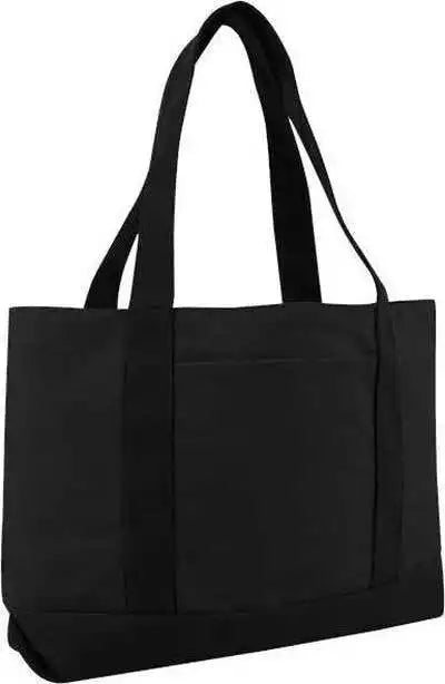 Liberty Bags 8869 Leeward Boater Tote Black / one Size Fits Most
