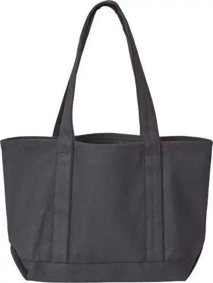 Liberty Bags 8871 Large Boater Tote - Black - one Size Fits Most