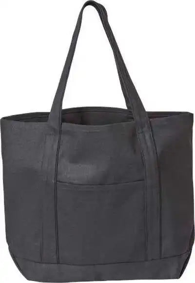 Liberty Bags 8872 x Large Boater Tote Black / one Size Fits Most