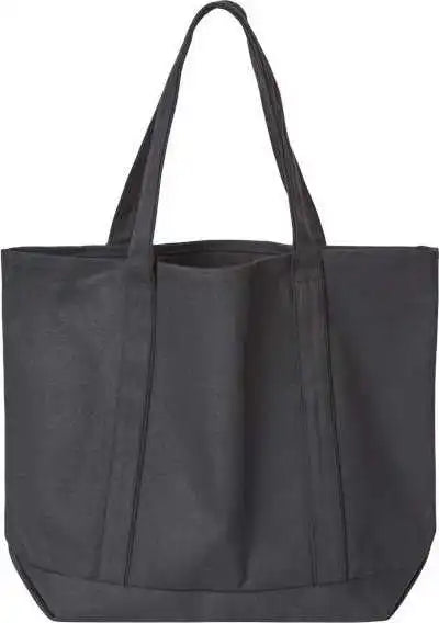Liberty Bags 8872 x Large Boater Tote Black / one Size Fits Most