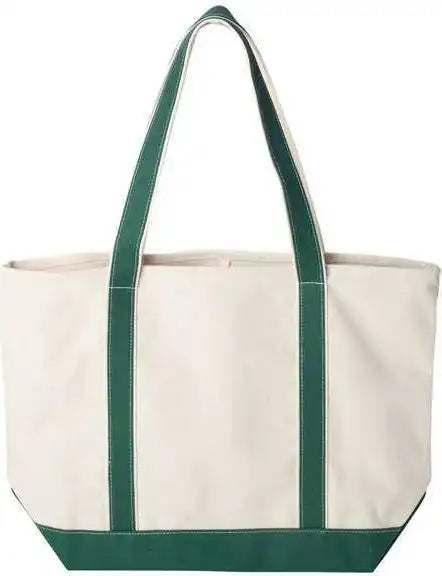 Liberty Bags 8872 x Large Boater Tote Natural Forest / one Size Fits Most