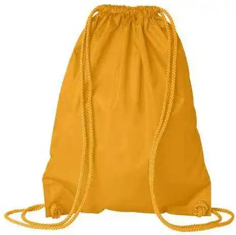 Liberty Bags 8881 Drawstring Pack with Durocord - Golden Yellow - one Size Fits Most