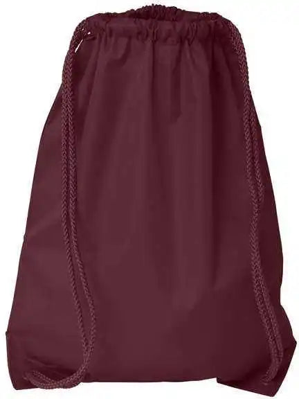 Liberty Bags 8881 Drawstring Pack with Durocord - Maroon - one Size Fits Most