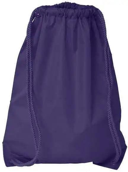 Liberty Bags 8881 Drawstring Pack with Durocord - Purple - one Size Fits Most