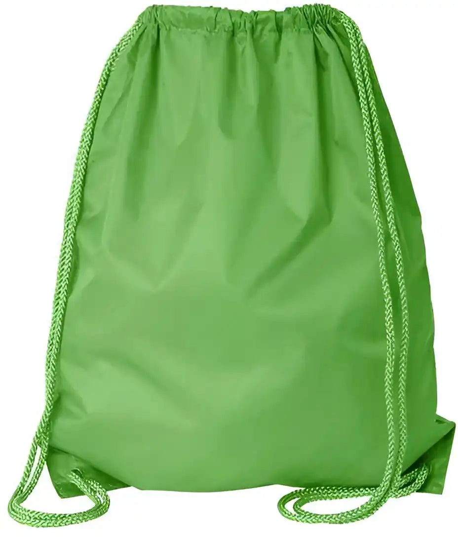 Liberty Bags 8882 Large Drawstring Pack with Durocord Lime Green / one Size Fits Most