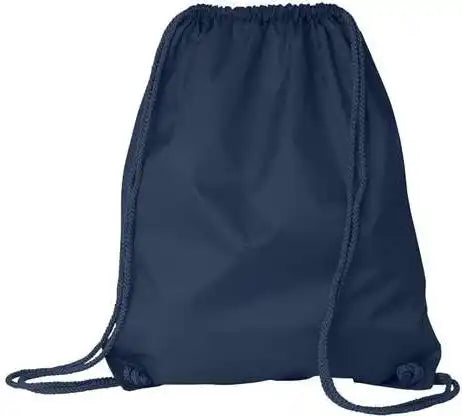 Liberty Bags 8882 Large Drawstring Pack with Durocord - Navy - one Size Fits Most