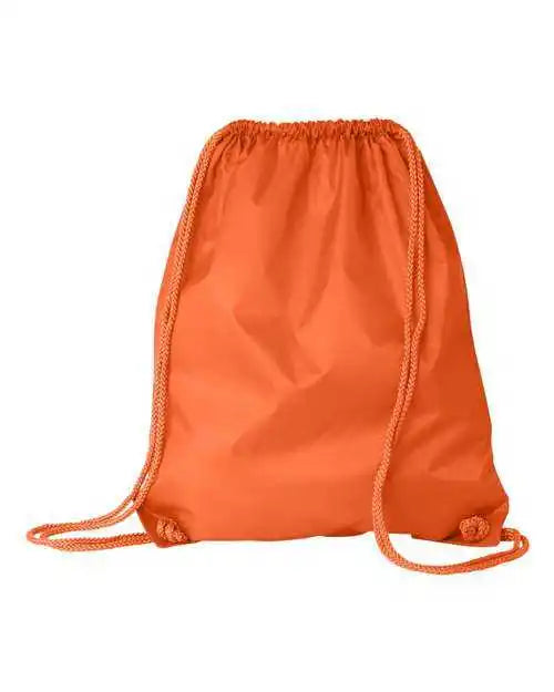 Liberty Bags 8882 Large Drawstring Pack with Durocord - Orange - Forest / one Size Fits Most