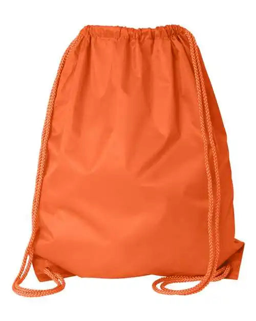 Liberty Bags 8882 Large Drawstring Pack with Durocord - Orange - Forest / one Size Fits Most