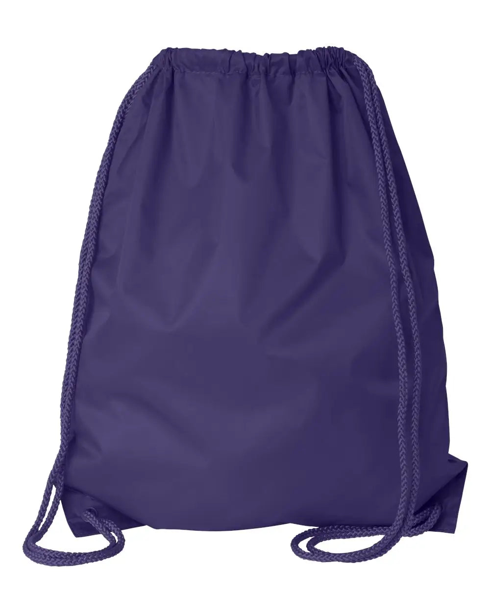 Liberty Bags 8882 Large Drawstring Pack with Durocord - Purple - one Size Fits Most