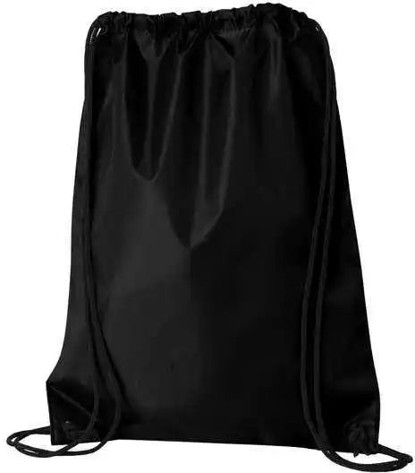 Liberty Bags 8886 Value Drawstring Backpack - Black - one Size Fits Most