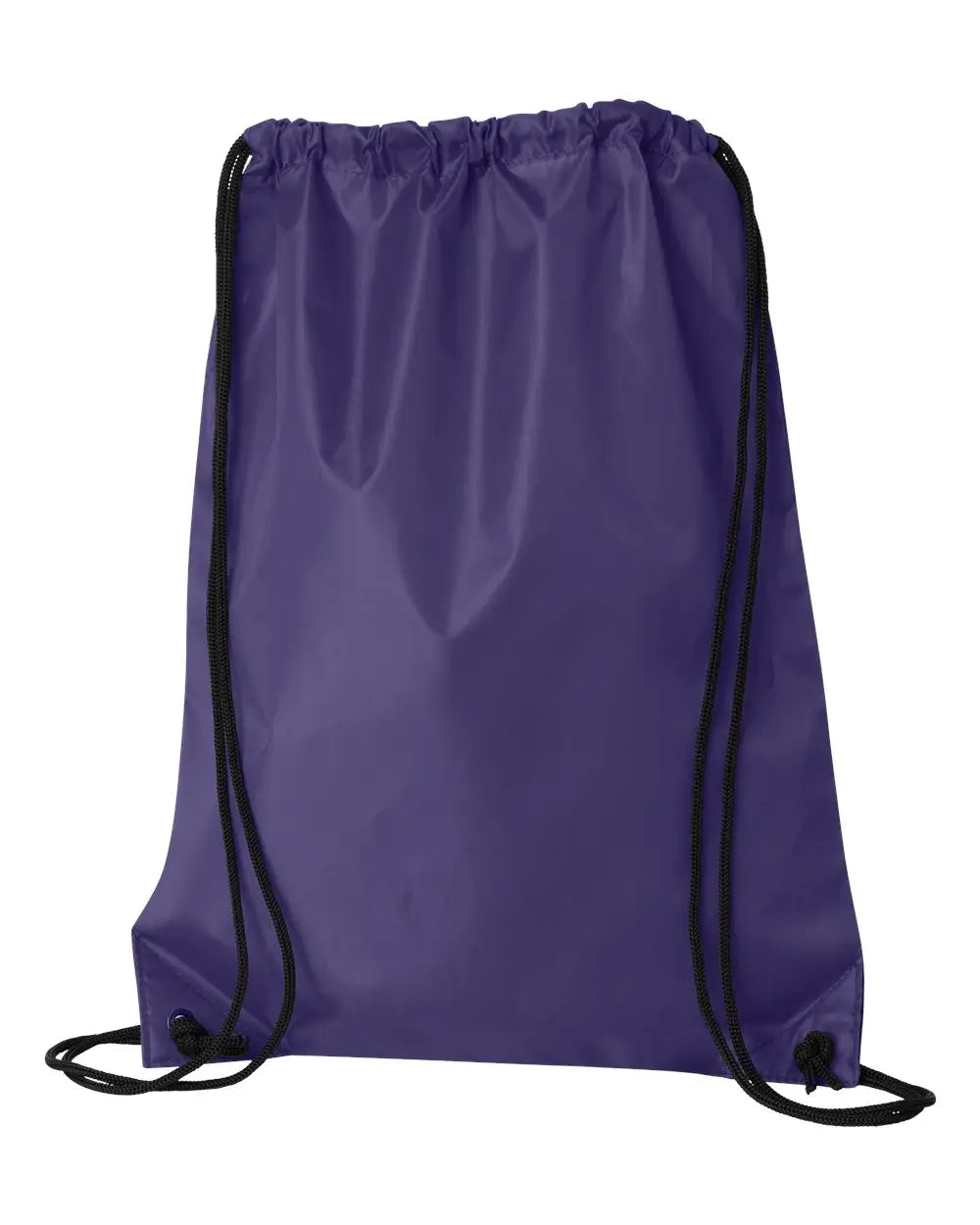 Liberty Bags 8886 Value Drawstring Backpack - Purple - one Size Fits Most