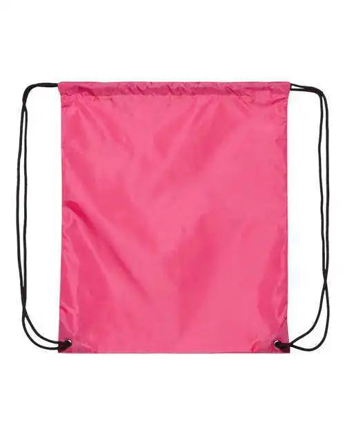 Liberty Bags 8893 Drawstring Backpack - Hot Pink - one Size Fits Most