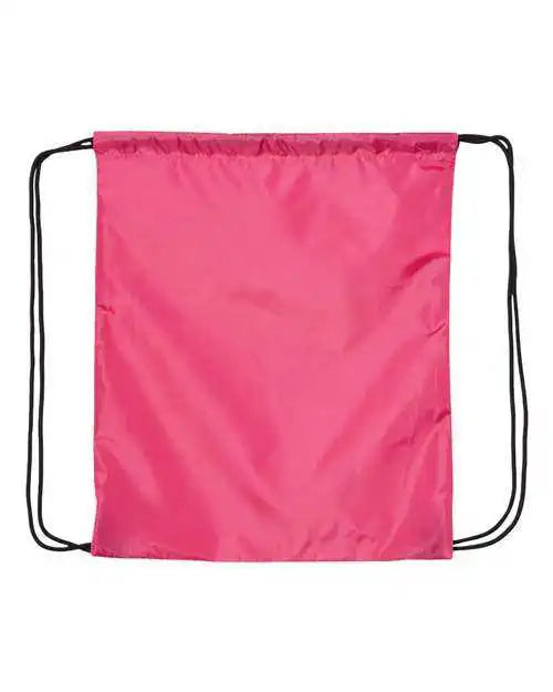Liberty Bags 8893 Drawstring Backpack - Hot Pink - one Size Fits Most