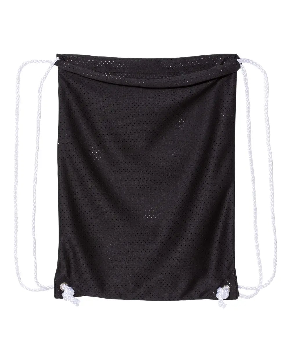 Liberty Bags 8895 Mesh Drawstring Backpack - Black - one Size Fits Most