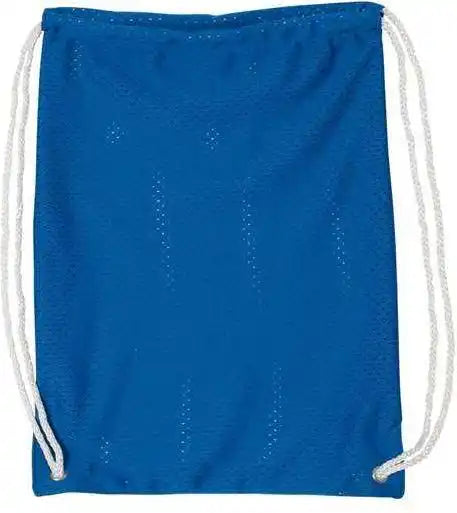Liberty Bags 8895 Mesh Drawstring Backpack - Royal - one Size Fits Most
