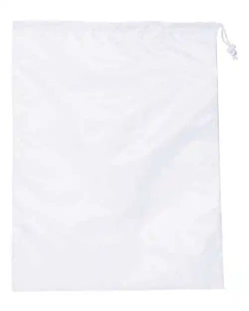 Liberty Bags 9008 Drawstring Laundry Bag - White - one Size Fits Most