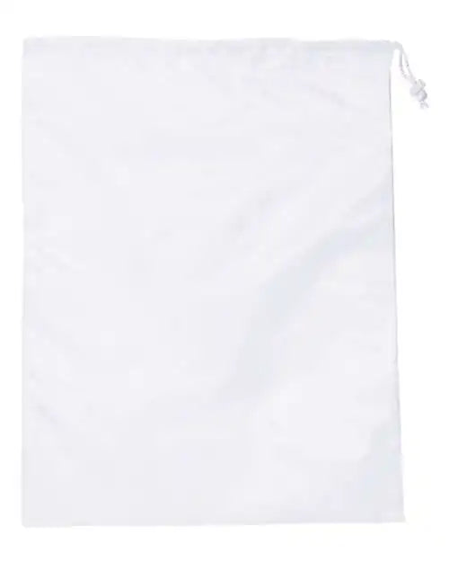 Liberty Bags 9008 Drawstring Laundry Bag - White - one Size Fits Most