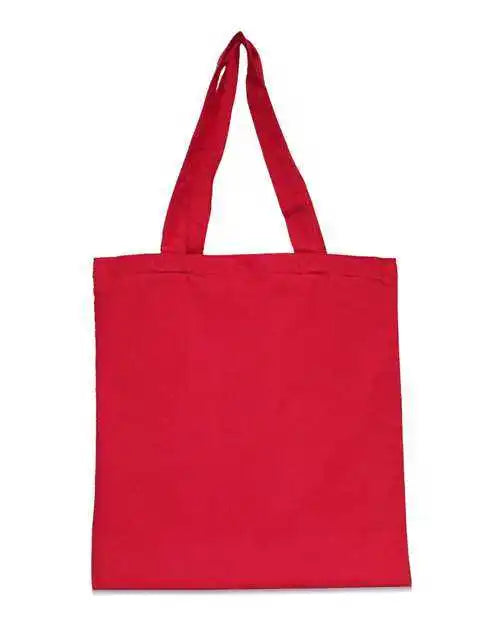 Liberty Bags 9860 Amy Cotton Canvas Tote - Red - one Size Fits Most