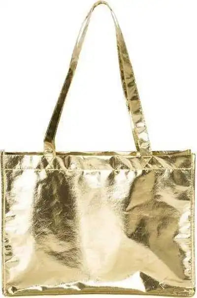 Liberty Bags A134m Metallic Large Tote - Gold