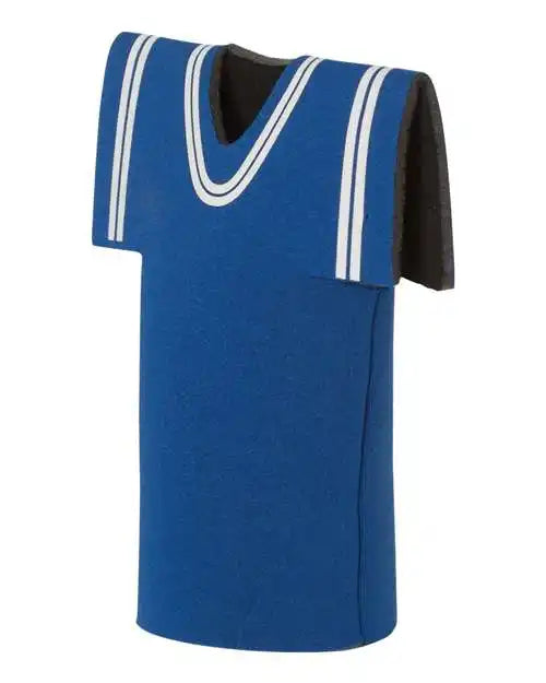 Liberty Bags Ft008 Collapsible Jersey Foam can & Bottle Holder - Royal - one Size Fits Most