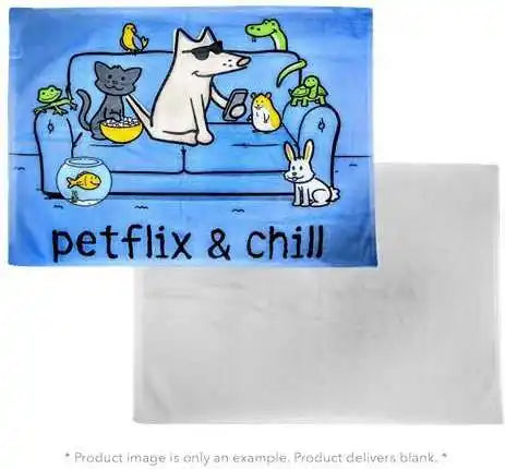 Liberty Bags Psb3040f Sublimation Fleece Baby Blanket White / Osfm