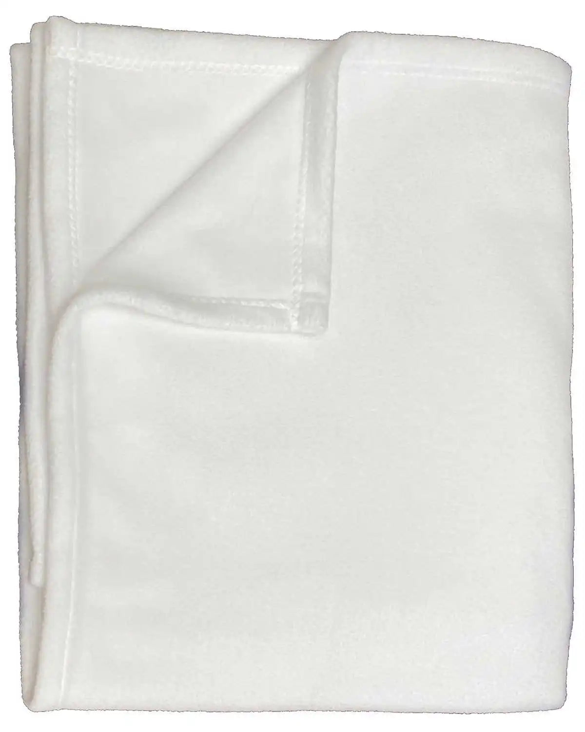 Liberty Bags Psb5060f Sublimation Brushed Fleece Blanket - White - Osfm