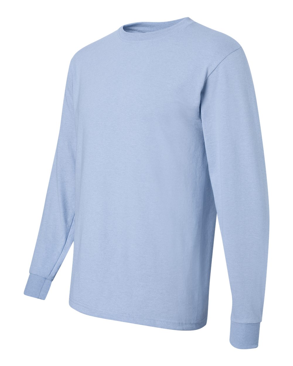 Light Blue Dri-Power® Long Sleeve 50/50 T-Shirt - 29LSR