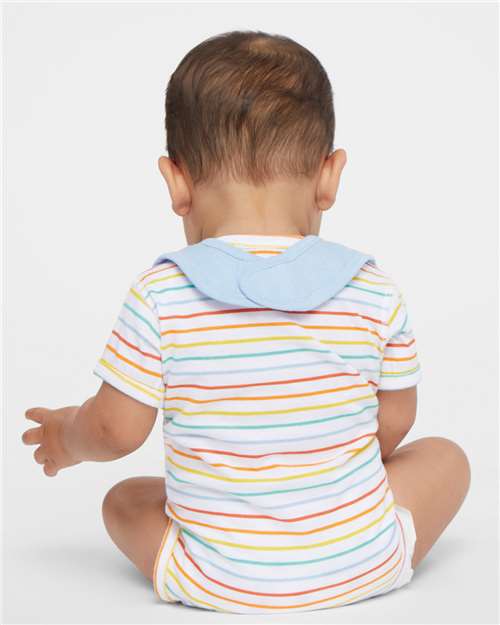 Light Blue Infant Premium Jersey Bib - 1005
