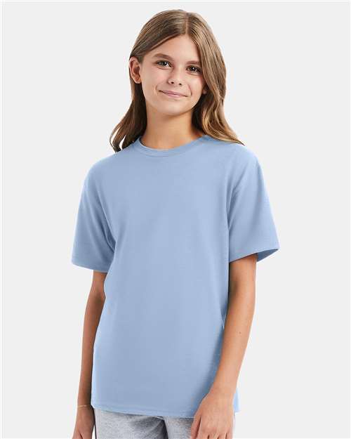 Light Blue Perfect-T Youth T-Shirt - 498Y