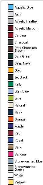 Light Blue Port & Co Tall Long Sleeve Essential Tee. PC61LST