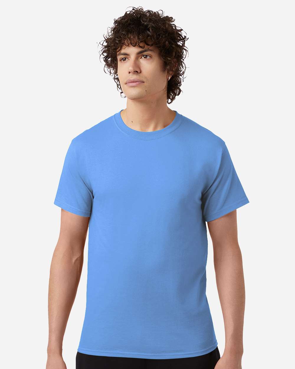 Light Blue Unisex Jersey T-Shirt - CH1000 plain