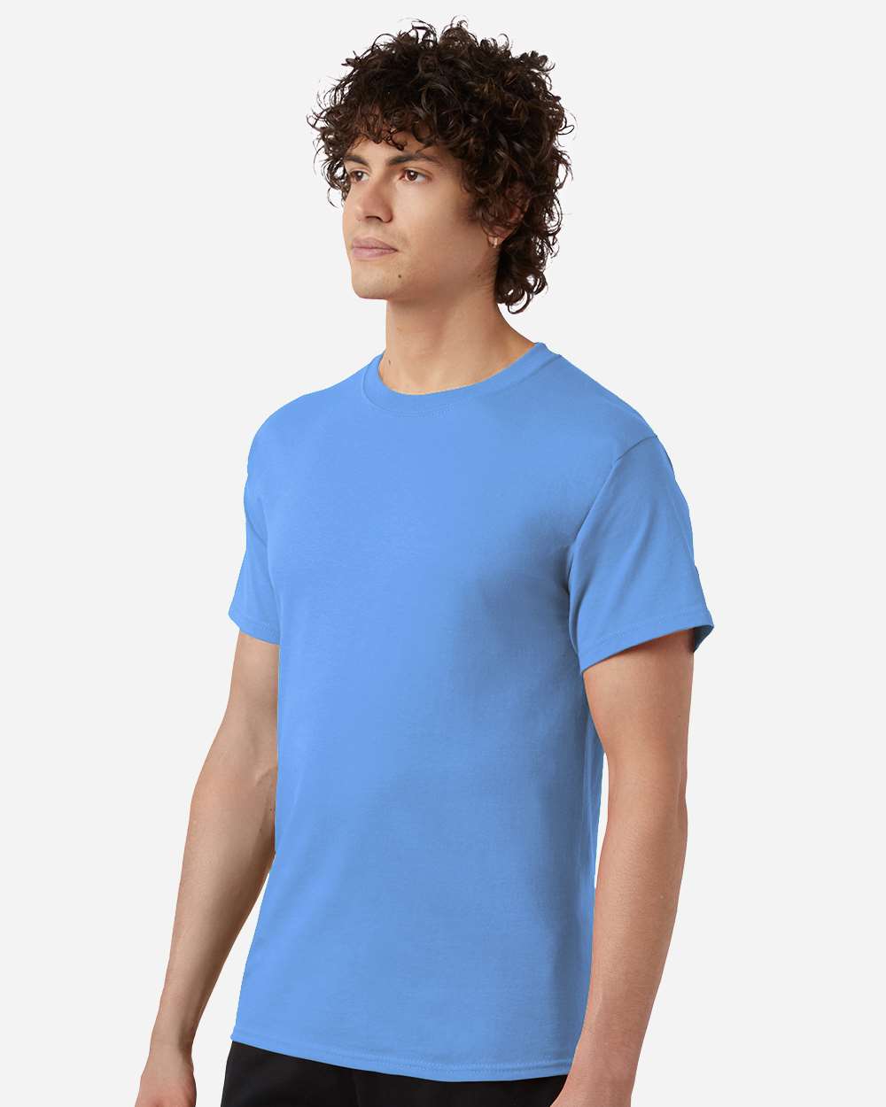 Light Blue Unisex Jersey T-Shirt - CH1000 plain