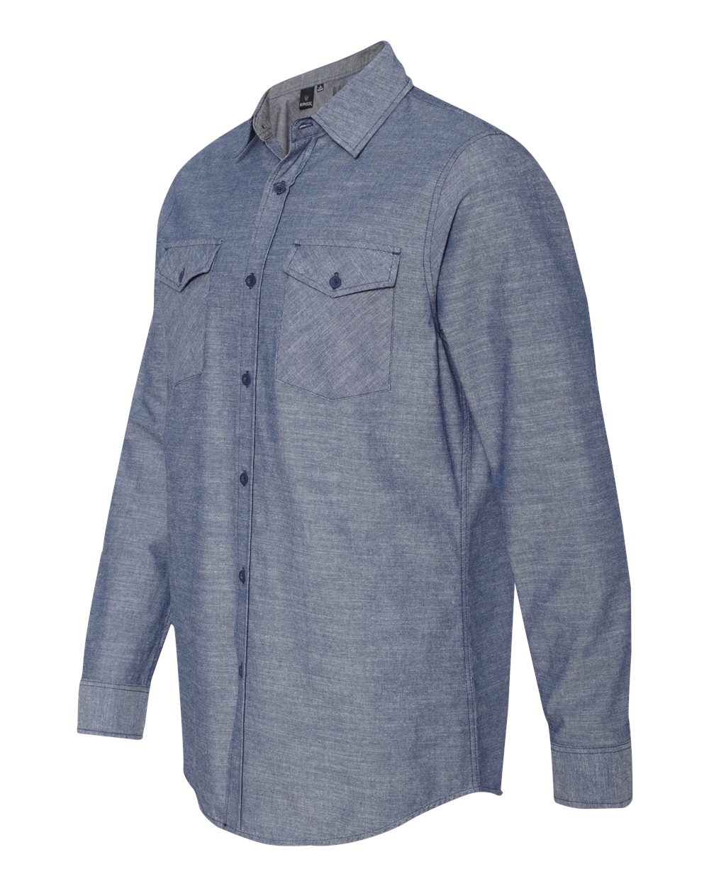 Light Denim Chambray Shirt - 8255