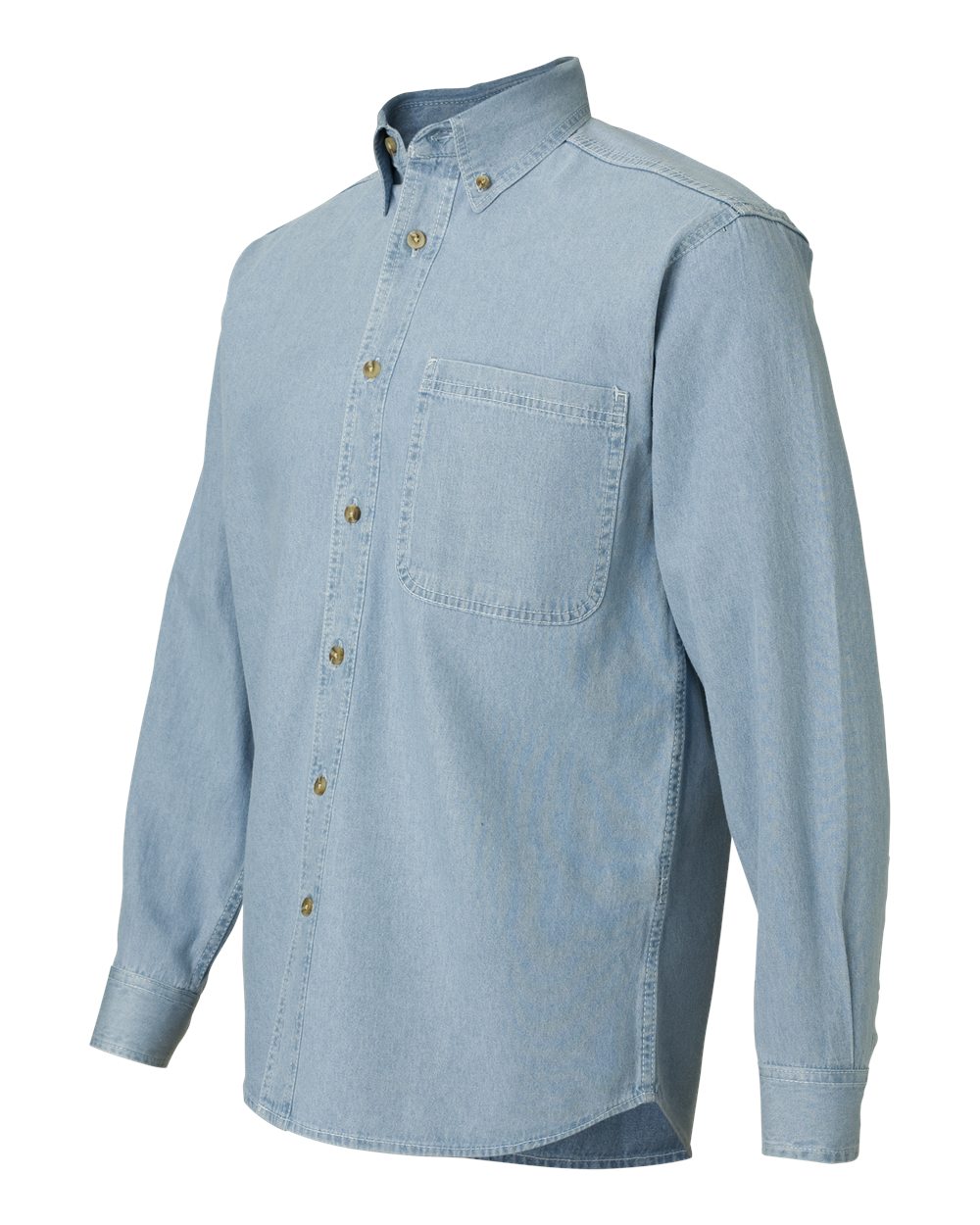 Light Denim Denim Shirt - 3211
