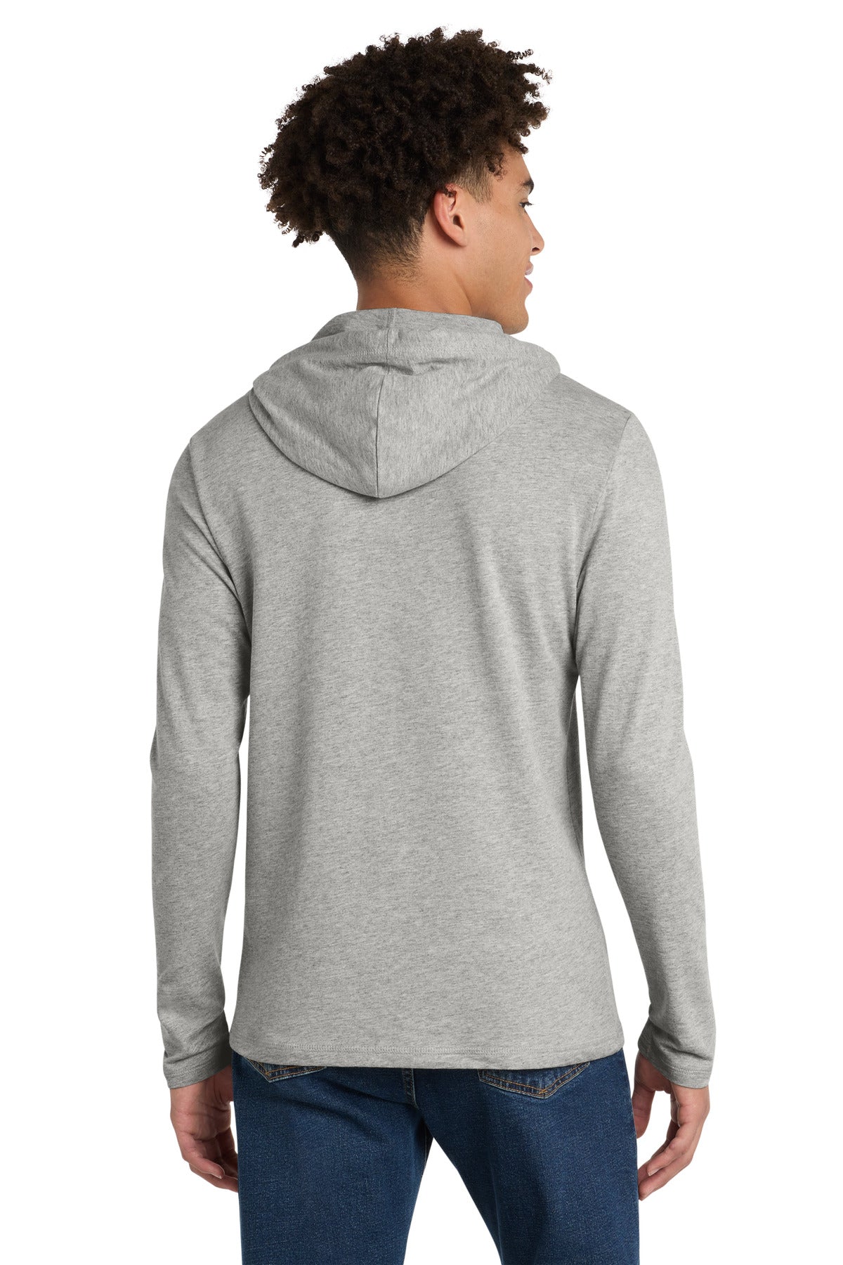 Light Hthr Gry District Featherweight French Terry Hoodie DT571