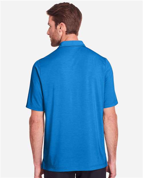 Light Nautical Blue Men's JAQ Snap-Up Stretch Performance Polo - NE100
